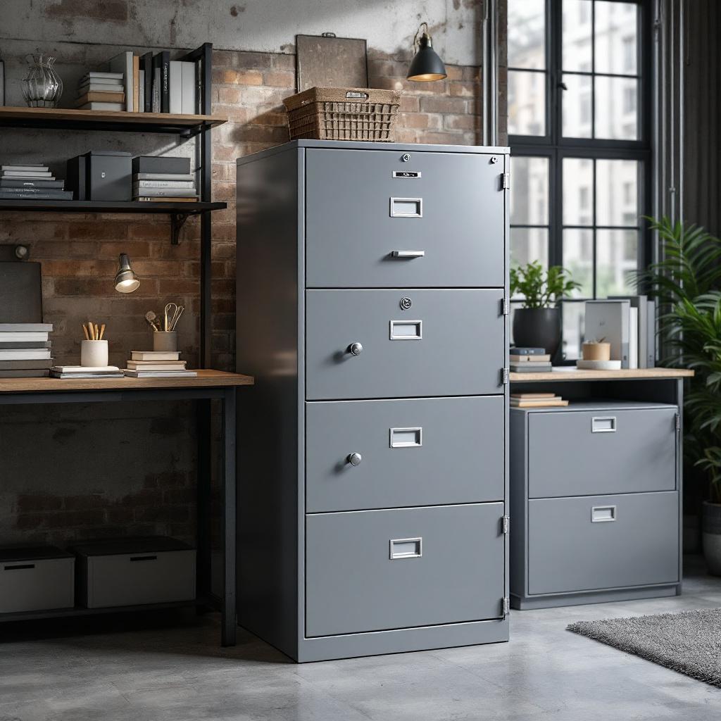 ARCHIVEROS CON CAJA FUERTE